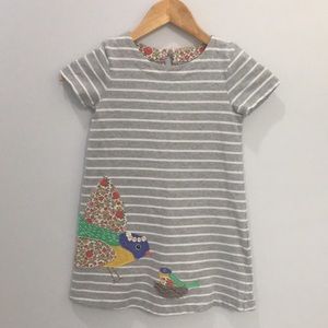 Mini boden A line striped summer dress